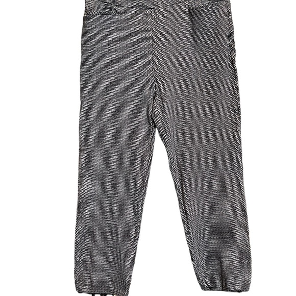 Chico’s Black and White Tassel Pants - Picture 2 of 10